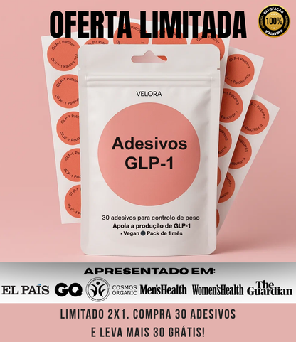 Velora® Adesivos GLP-1 / OFERTA 2x1 / 30+30 DIAS