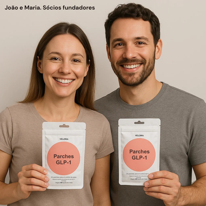 Velora® Adesivos GLP-1 / OFERTA 2x1 / 30+30 DIAS